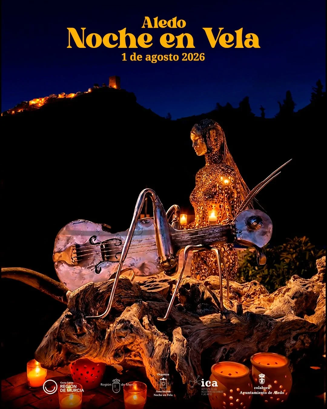 Cartel oficial de La Noche en Vela de Aledo 2026